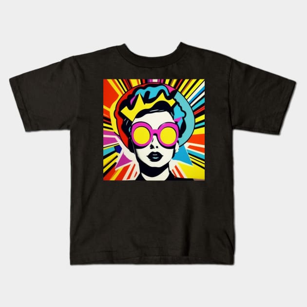 Real Musical Genius Abstract Virtuoso Kids T-Shirt by musicgeniusart